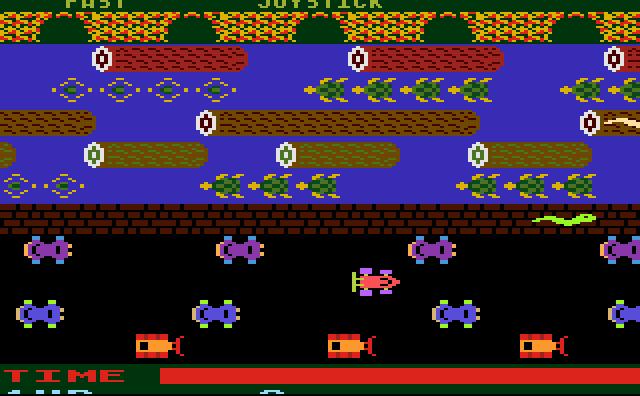 Frogger (1983) (Parker Bros) Screenshot